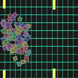 ジャンプ妨害ゲーム 箱落とし