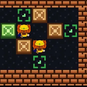 タイムリープ箱押しパズル